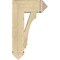 Ekena Millwork Imperial Arts & Crafts Rough Sawn Bracket, Douglas Fir, 6"W x 18"D x 30"H BKT06X18X30IMP03RDF - alternate 2